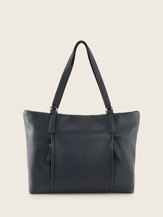 TTBECA L shopper with zip details by Women, dark blue