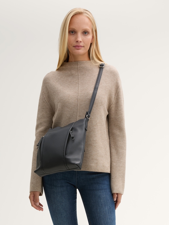 TTBECA M Umhängetasche mit Reißverschluss-Details von Women, dark blue