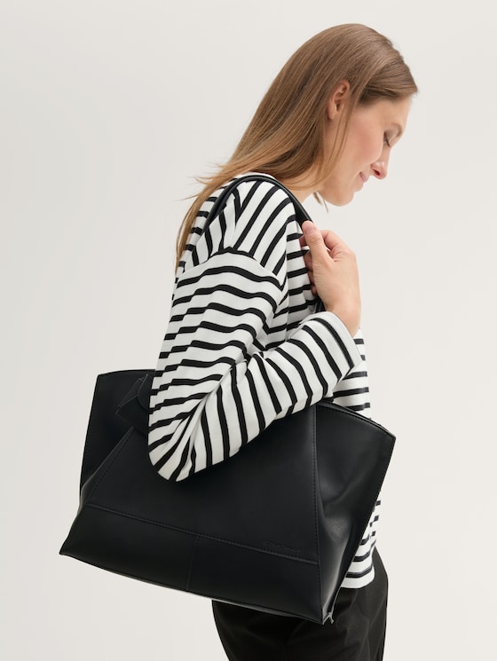 Shopper Tasche Schwarz Tom Tailor Damen Umhängetasche Tom Tailor