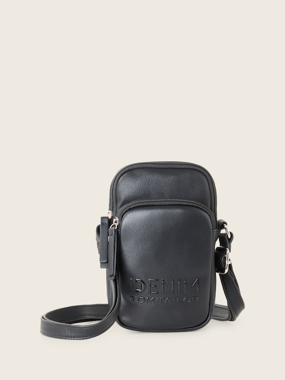 TTMAXIME Smartphone Tasche mit Logo-Print von Denim Female, schwarz / black