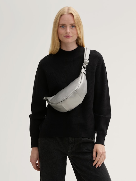 TTLIRIEL M Umhängetasche von Denim Female, silber / silver