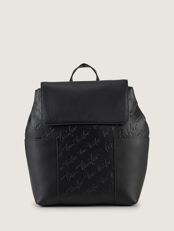 TTWENDI M Rucksack mit Logo-Prägung von Women, schwarz / black