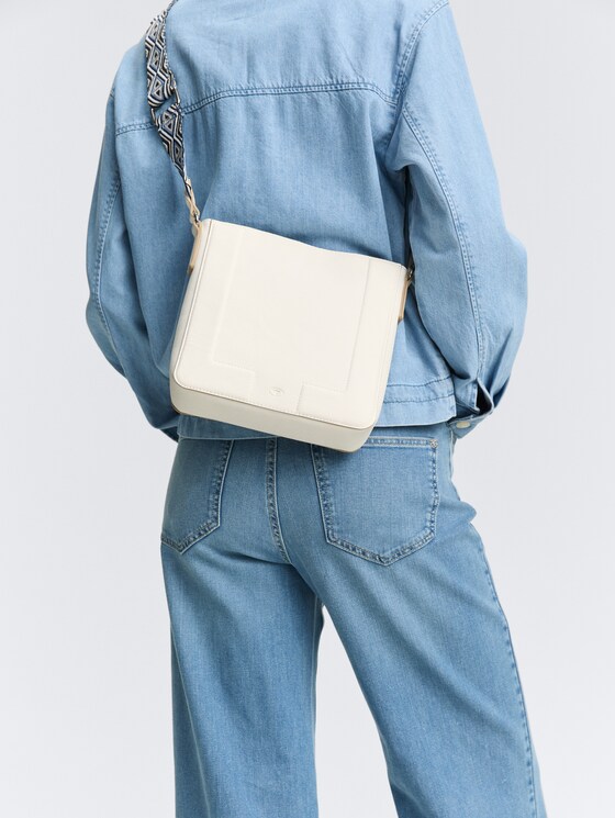 TTNANI M Umhängetasche mit gewebtem Trageriemen von Women, white