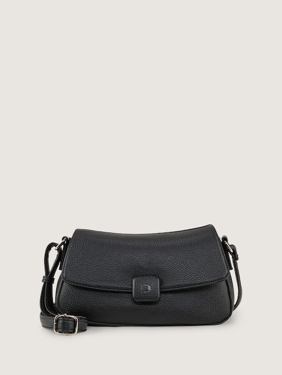 TTENNA S Umhängetasche mit Umschlag von Denim Female, schwarz / black