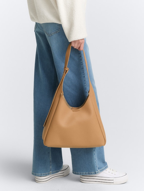 TTJESSIE M Beuteltasche mit Magnetverschluss von Denim Female, camel / camel nature