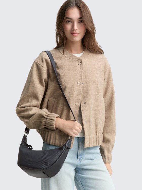 TTLIRIEL CORD M schoudertas van kunstleer door Denim Female, dark blue