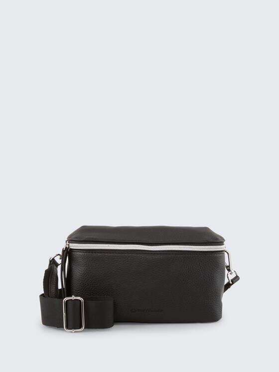 TTORLA faux leather belt bag by Women, schwarz / black