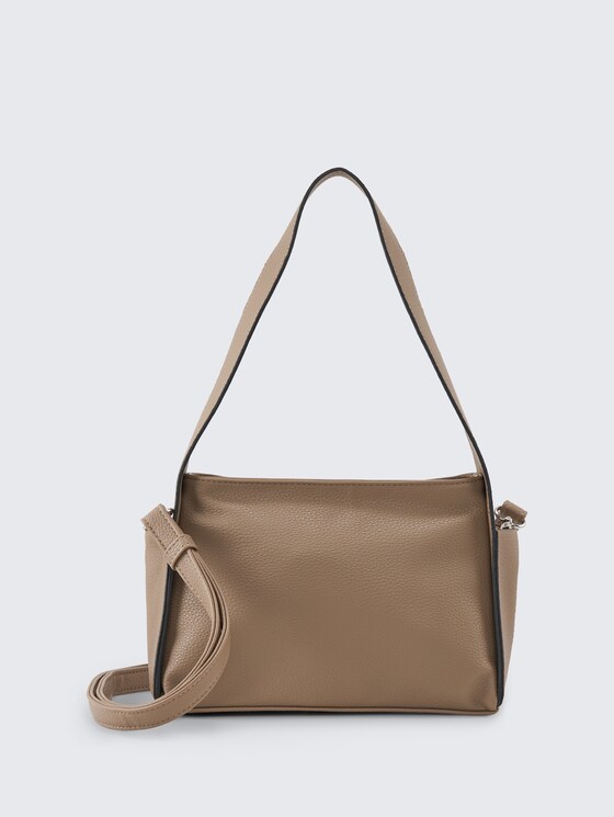 TTROWAN Schultertasche aus Lederimitat von Women, taupe / taupe