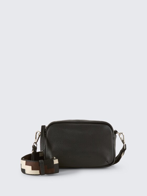 TTSADA kunstleren schoudertas door Denim Female, schwarz / black