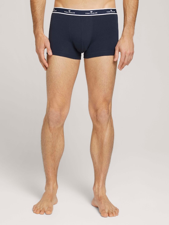 Boxer shorts in a twin pack - Men - dunkelblau / navy - 1 - TOM TAILOR