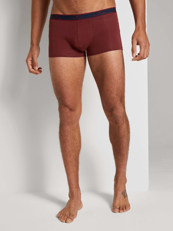 Boxershorts im Doppelpack - Männer - red-dark-solid Boxershorts im Doppelpack - Männer - red-dark-solid - 1 - TOM TAILOR