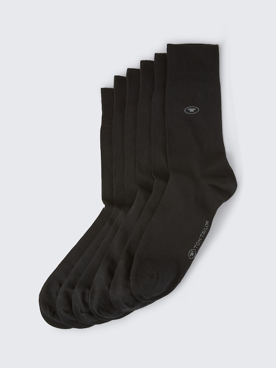 Socken im 6er-Pack von Men, black