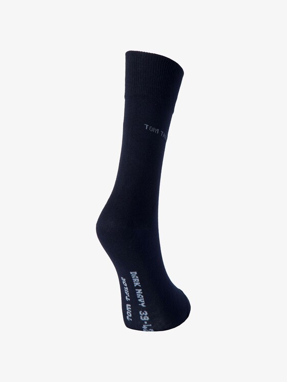 Basic Socken im Doppelpack - Männer - dark navy Basic Socken im Doppelpack - Männer - dark navy - 2 - TOM TAILOR