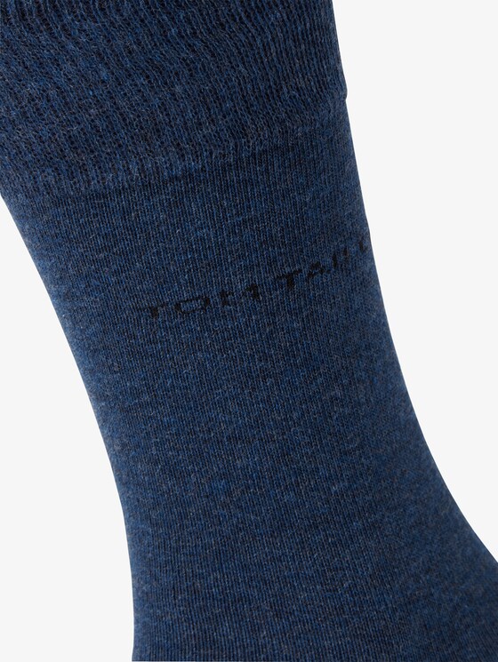 Basic Socken im Doppelpack - Männer - indigo melange Basic Socken im Doppelpack - Männer - indigo melange - 9 - TOM TAILOR