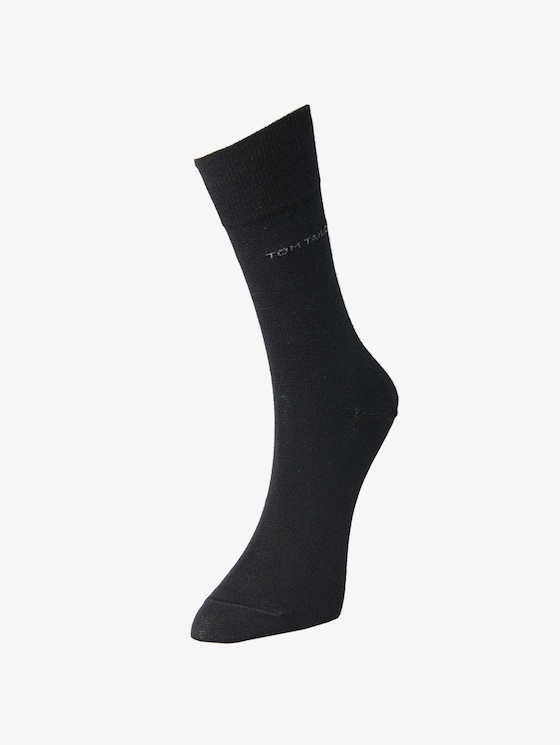 Basic Socken im Doppelpack - Männer - black Basic Socken im Doppelpack - Männer - black - 1 - TOM TAILOR