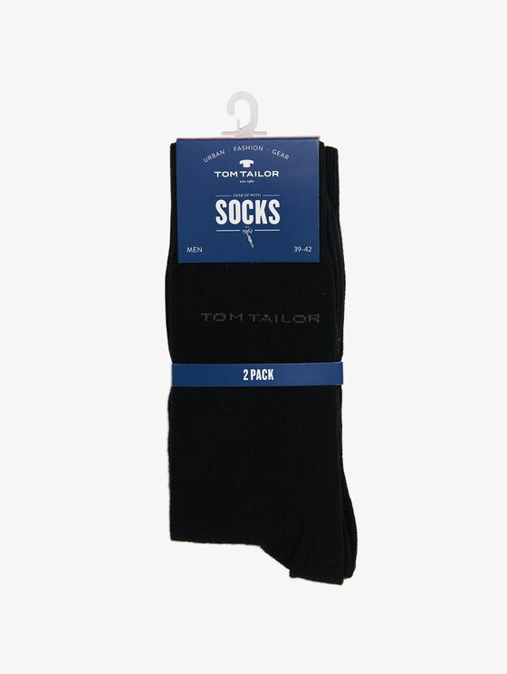 Basic Socken im Doppelpack - Männer - black Basic Socken im Doppelpack - Männer - black - 15 - TOM TAILOR