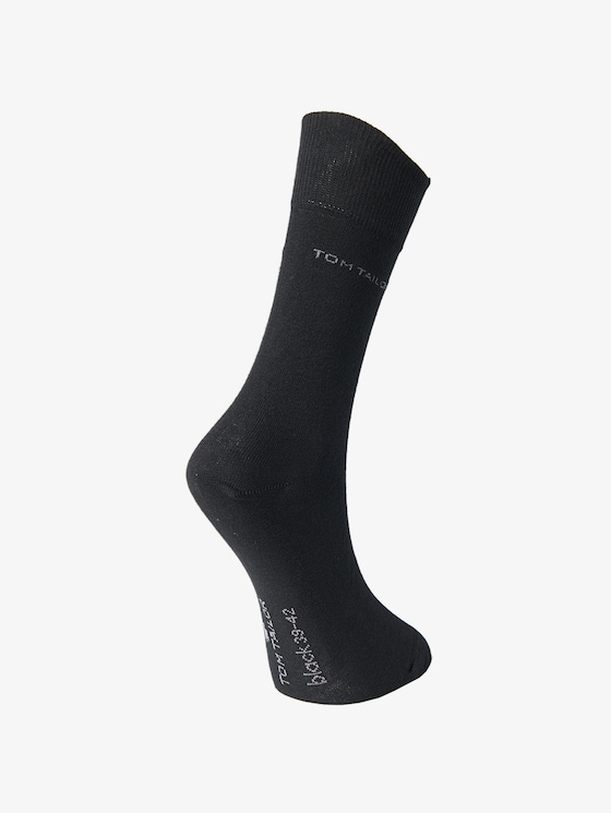 Basic Socken im Doppelpack - Männer - black Basic Socken im Doppelpack - Männer - black - 2 - TOM TAILOR