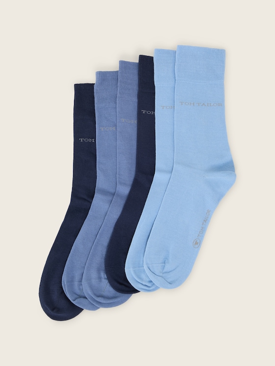 Socken im 6er-Pack von Men, navy