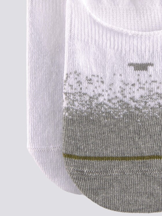Sneaker-Socken im Dopppelpack - Männer - light grey melange Sneaker-Socken im Dopppelpack - Männer - light grey melange - 9 - TOM TAILOR