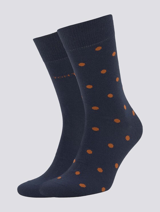 Gepunktete Socken im Doppelpack - Männer - navy Gepunktete Socken im Doppelpack - Männer - navy - 7 - TOM TAILOR