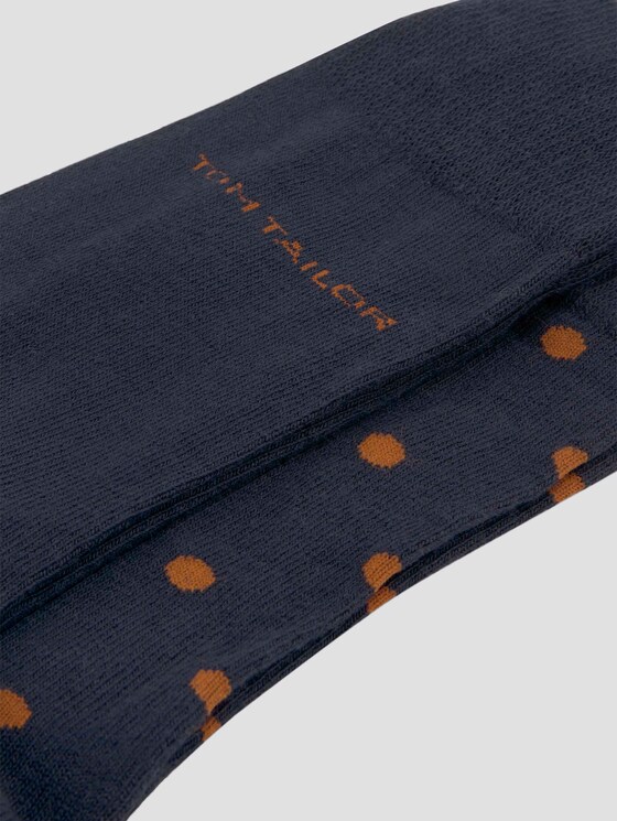 Gepunktete Socken im Doppelpack - Männer - navy Gepunktete Socken im Doppelpack - Männer - navy - 9 - TOM TAILOR