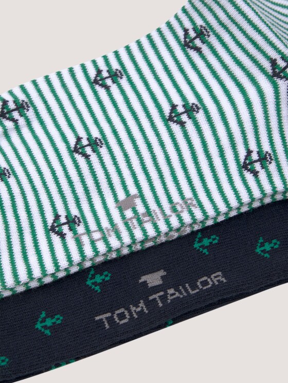 Marine Socken im Zweierpack - Männer - ultra green Marine Socken im Zweierpack - Männer - ultra green - 9 - TOM TAILOR