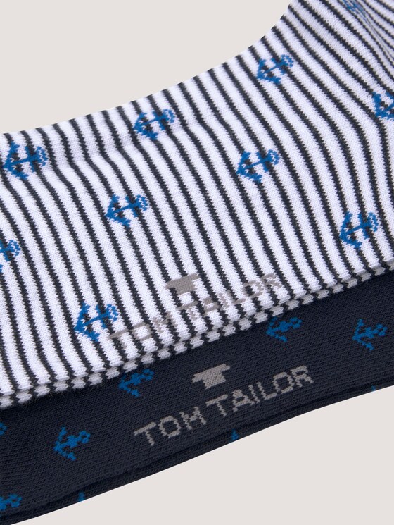 Marine Socken im Zweierpack - Männer - mykonos blue Marine Socken im Zweierpack - Männer - mykonos blue - 9 - TOM TAILOR