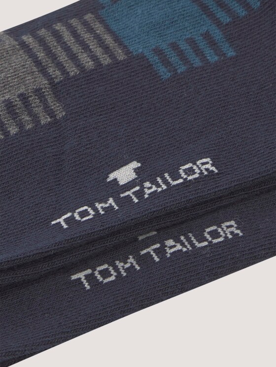 Three-pack with basic socks in winter colours - Men - dark navy Three-pack with basic socks in winter colours - Men - dark navy - 9 - TOM TAILOR