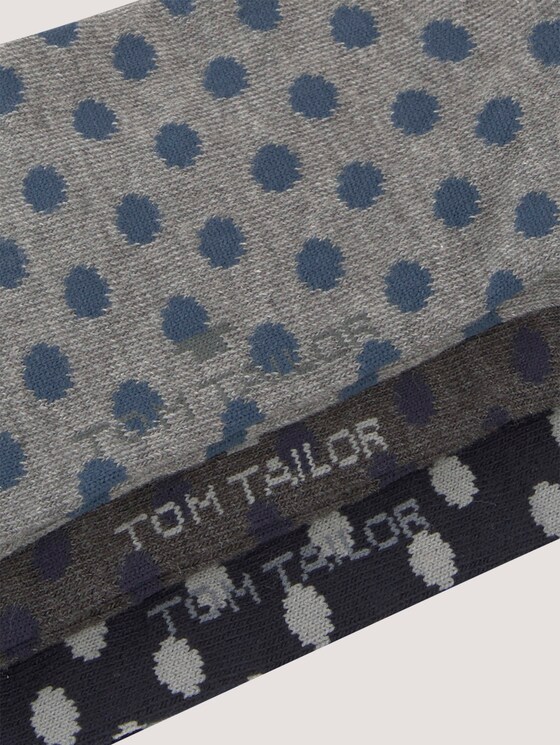 Three-pack with basic socks in winter colours - Men - medium grey Three-pack with basic socks in winter colours - Men - medium grey - 9 - TOM TAILOR