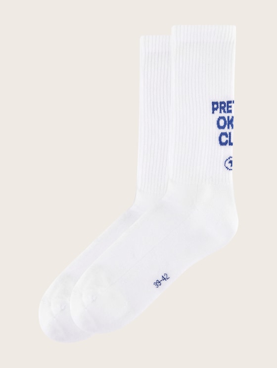 Socken im 2er-Pack von Unisex, white