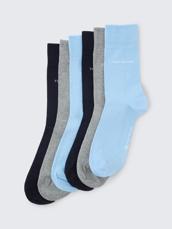 Socken im 6er-Pack von Men, dark navy
