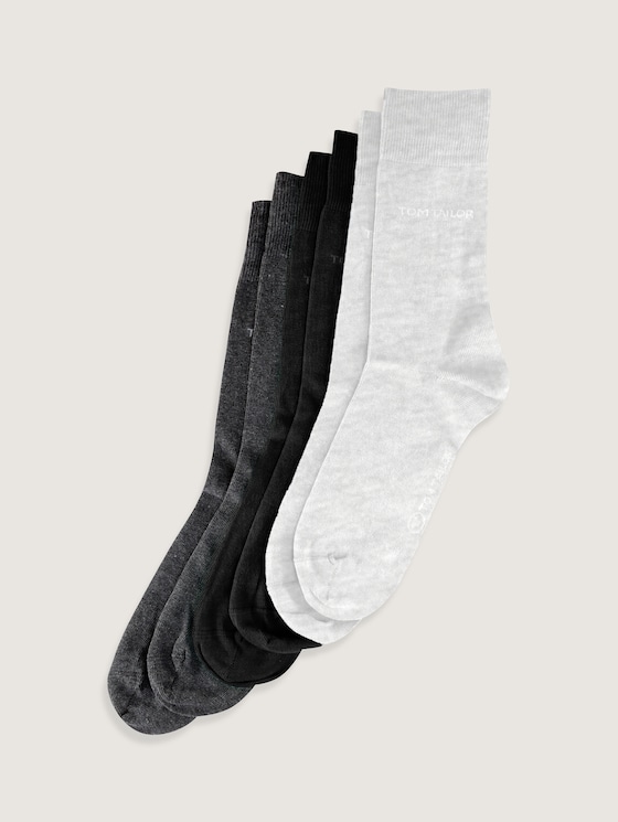 Socken im 6er-Pack von Men, black
