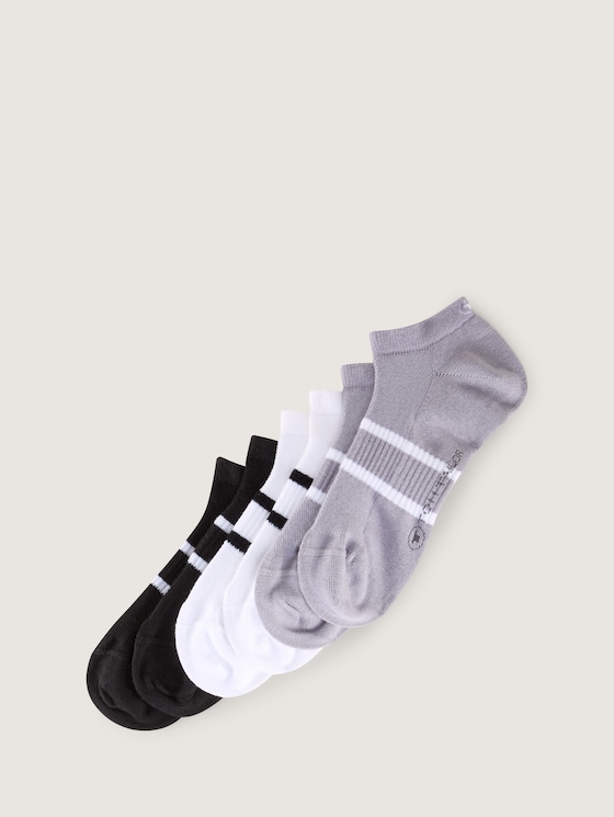 Sneakersocken im 6er-Pack von Men, black