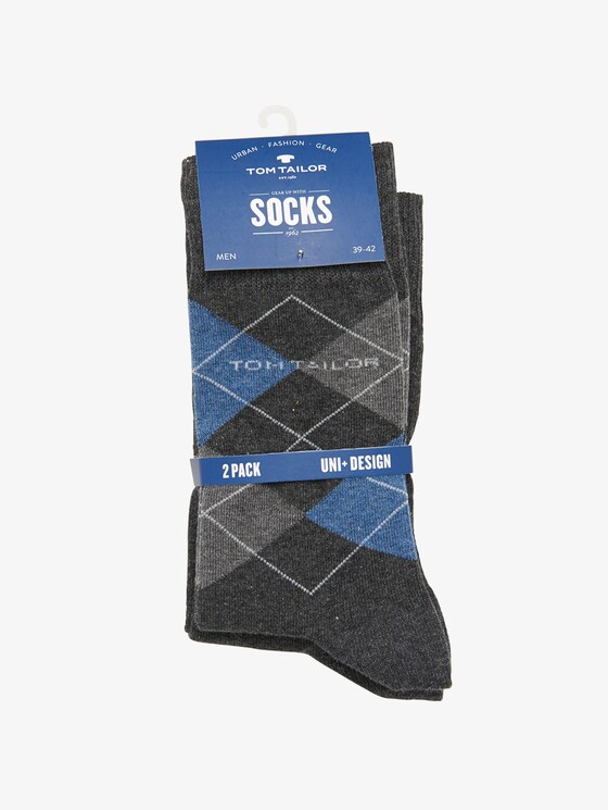 Socken im Doppel-Pack - Männer - anthracite melange Socken im Doppel-Pack - Männer - anthracite melange - 15 - TOM TAILOR