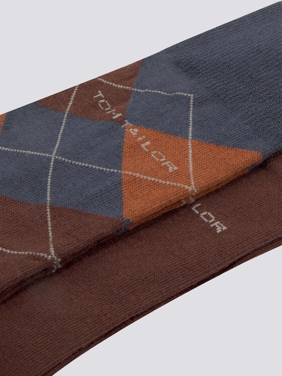 Socken im Doppel-Pack - Männer - dark mahagony Socken im Doppel-Pack - Männer - dark mahagony - 9 - TOM TAILOR