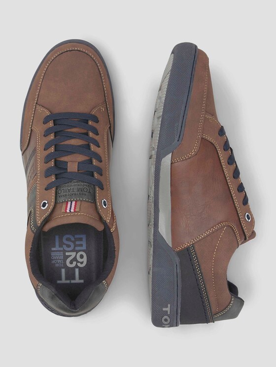 Sneaker aus Kunstleder - Männer - brown Sneaker aus Kunstleder - Männer - brown - 13 - TOM TAILOR