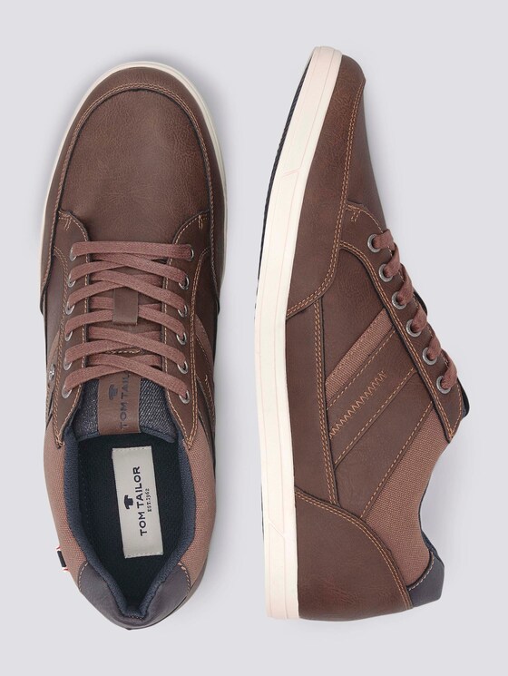 Sneaker aus Kunstleder - Männer - cognac Sneaker aus Kunstleder - Männer - cognac - 13 - TOM TAILOR