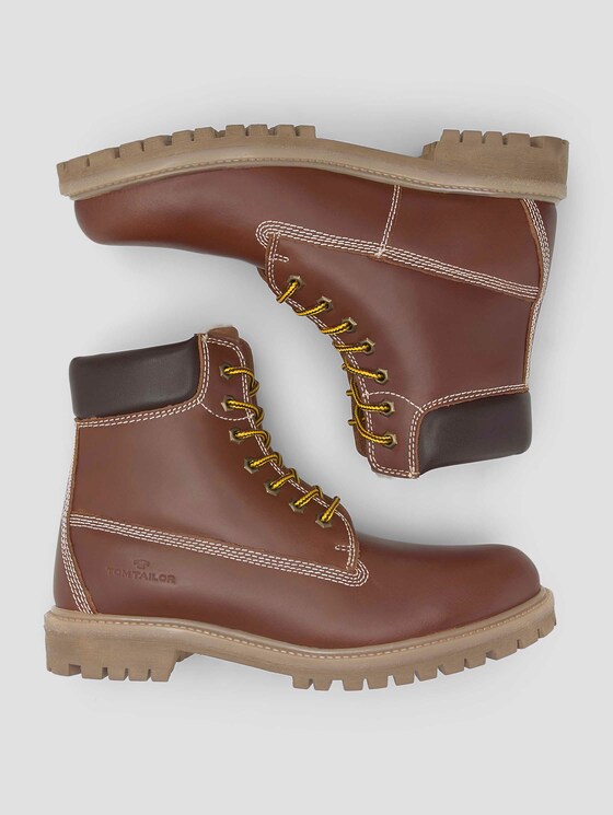 Schnürstiefel - Männer - cognac Schnürstiefel - Männer - cognac - 13 - TOM TAILOR