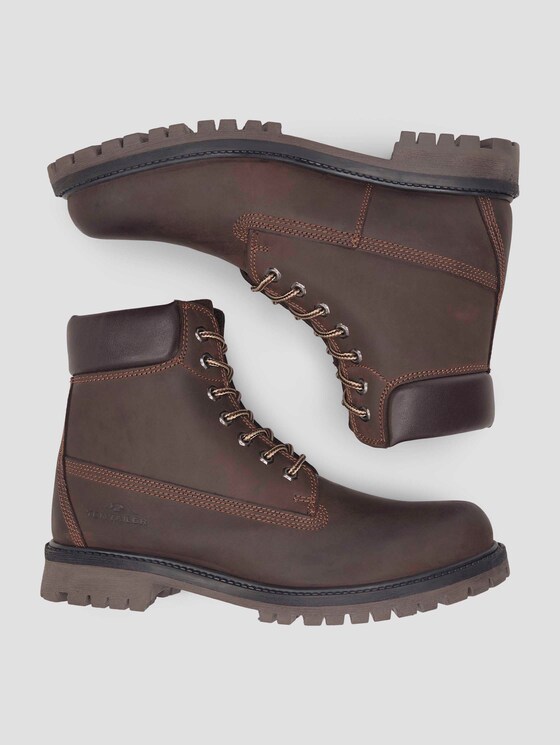 Lace-Up Laarzen - Mannen - espresso Lace-Up Laarzen - Mannen - espresso - 13 - TOM TAILOR