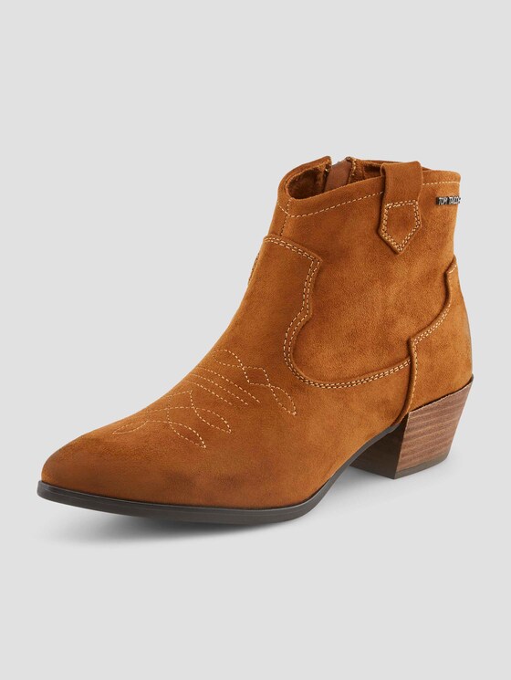 Cowboy Ankle Boots - Frauen - cognac Cowboy Ankle Boots - Frauen - cognac - 10 - TOM TAILOR