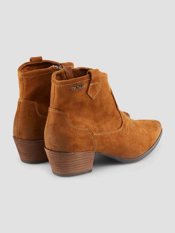 Cowboy Ankle Boots - Frauen - cognac Cowboy Ankle Boots - Frauen - cognac - 8 - TOM TAILOR