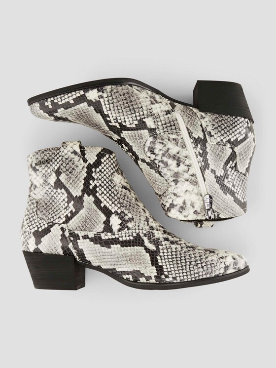 Schlangen Ankle Boots - Frauen - offwhite Schlangen Ankle Boots - Frauen - offwhite - 13 - TOM TAILOR