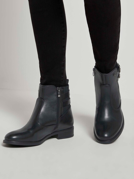 Stiefelette mit Schnallen - Frauen - black Stiefelette mit Schnallen - Frauen - black - 5 - TOM TAILOR