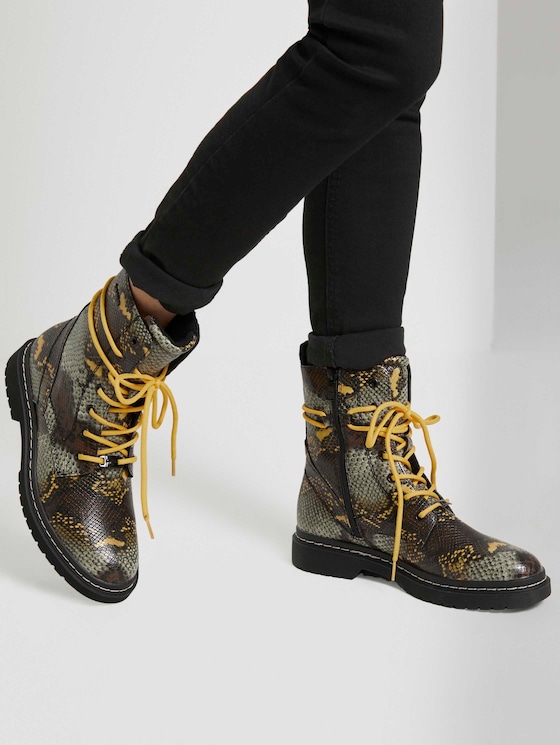 Snake Schnürboots - Frauen - yellow-brown Snake Schnürboots - Frauen - yellow-brown - 5 - TOM TAILOR Denim