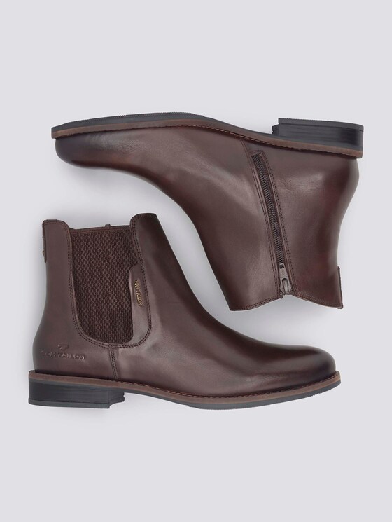 Chelsea Boots aus Echtleder - Frauen - whisky Chelsea Boots aus Echtleder - Frauen - whisky - 13 - TOM TAILOR