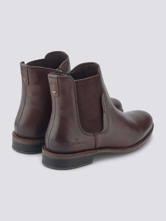 Chelsea Boots aus Echtleder - Frauen - whisky Chelsea Boots aus Echtleder - Frauen - whisky - 8 - TOM TAILOR