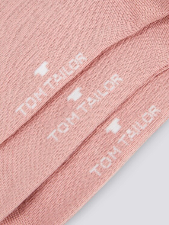 Socken im Dreierpack - unisex - nostalgie rose Socken im Dreierpack - unisex - nostalgie rose - 9 - TOM TAILOR