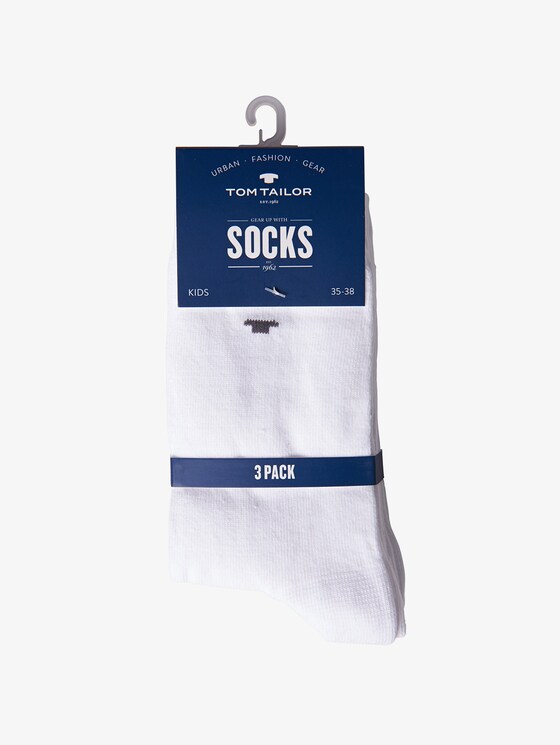 Socken im Dreierpack - unisex - white Socken im Dreierpack - unisex - white - 15 - TOM TAILOR