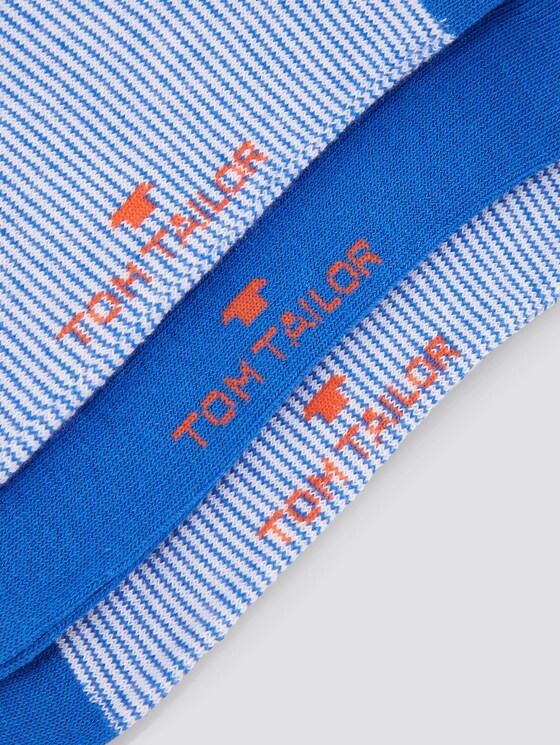 Gemusterte Socken im Dreierpack - unisex - ultramarin Gemusterte Socken im Dreierpack - unisex - ultramarin - 9 - TOM TAILOR