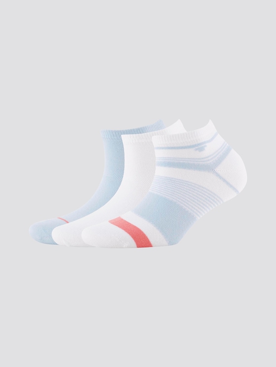 Sneakersocken im Dreierpack - unisex - cashmere blue Sneakersocken im Dreierpack - unisex - cashmere blue - 7 - TOM TAILOR